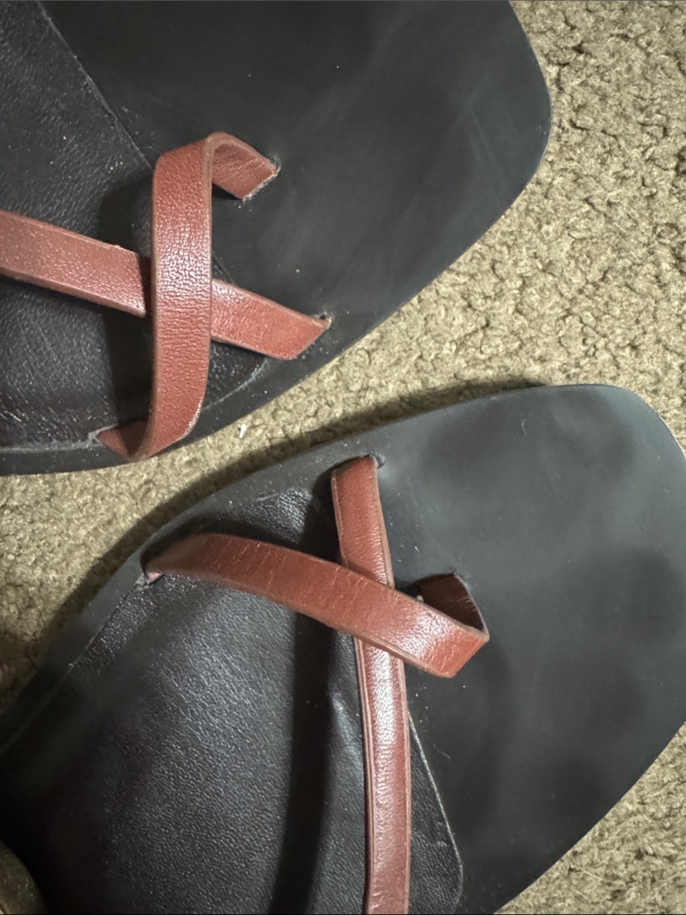 Madewell The Vira Bangle Ankle-Wrap Sandal in Leather Women's Size 6.5 - Picture 4 of 5
